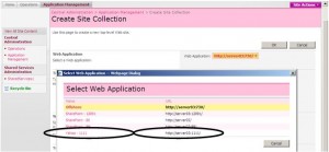 Create WebApplication And SiteCollections