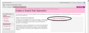 Create WebApplication And SiteCollections