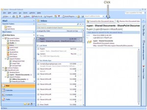 Integration of Outlook