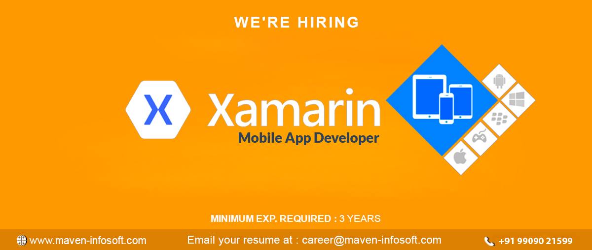 Xamarin App Developert
